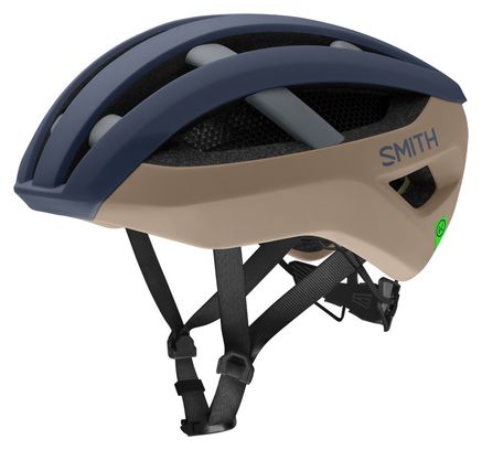 Casco Smith Network Mips blu/marrone