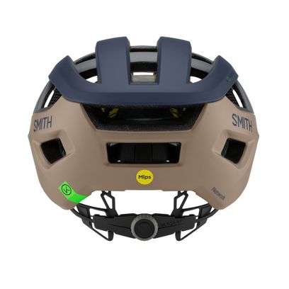 Casco Smith Network Mips blu/marrone