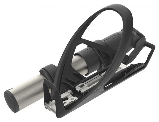 Syncros iS Cache 2.0HV Bottle Cage Black + iS Cache 8CT Multi-Tool (8 funzioni) + Boundary 2.0HV Mini-Pump (Max 70 psi / 4.8 bar)