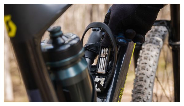 Syncros iS Cache 2.0HV Bottle Cage Black + iS Cache 8CT Multi-Tool (8 funzioni) + Boundary 2.0HV Mini-Pump (Max 70 psi / 4.8 bar)