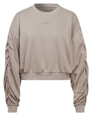 Sweatshirt femme Reebok Studio Knit Fashion Cover-Up