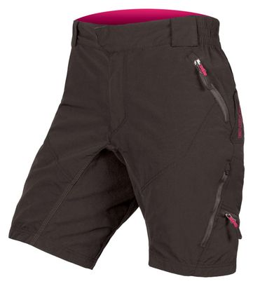 Short VTT avec Peau Femme Endura Hummvee II Noir