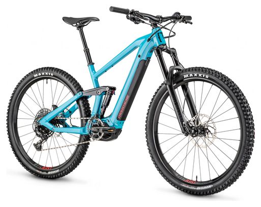VTT Électrique Tout-Suspendu Moustache Samedi 29 Game 4 Sram SX Eagle 12V 625 Wh 29'' Bleu 2020