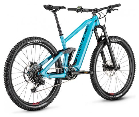 VTT Electrique Tout Suspendu Moustache Samedi 29 Game 4 Sram SX Eagle 12V 625 Wh 29 Bleu 2020 Alltricks