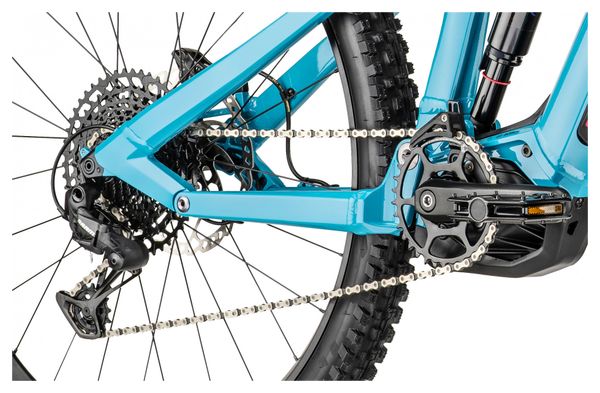 VTT Électrique Tout-Suspendu Moustache Samedi 29 Game 4 Sram SX Eagle 12V 625 Wh 29'' Bleu 2020