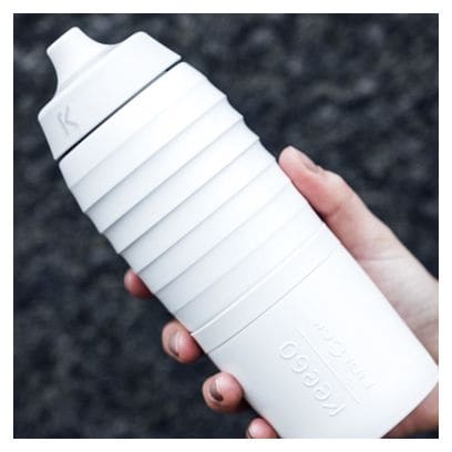 Bidon Fidlock Twist x Keego 600 ml Blanc