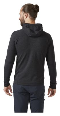 Rab Nexus Hooded Fleece Zwart S