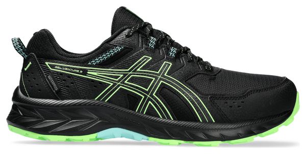 Trailrunningschuhe Asics Gel Venture 9 Waterproof Schwarz Grün