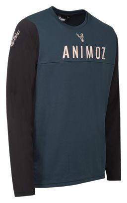 Animoz Wild Langarmtrikot Dunkelblau