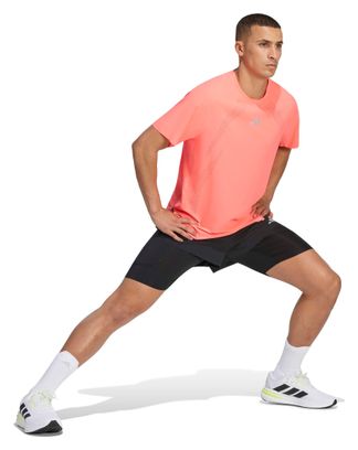 T-Shirt Running adidas adi365 Aspyre Rouge Homme