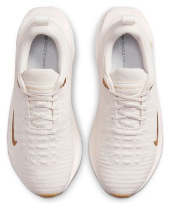 Zapatillas de running Nike InfinityRN 4 Blanco/Beige, Mujer