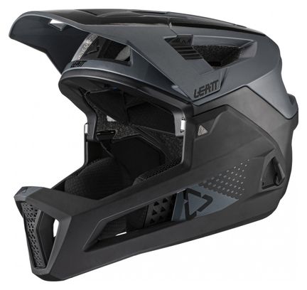 Leatt MTB 4.0 Enduro Afneembare Kinband Helm Zwart 2022