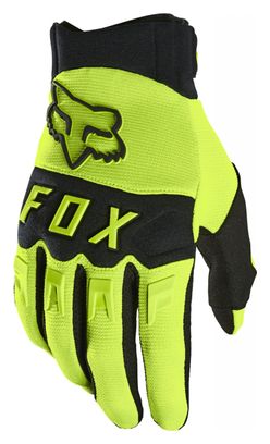 Guanti Fox Dirtpaw Long Nero / Giallo Fluorescente