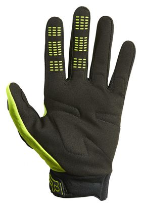 Lange Handschuhe Fox Dirtpaw Schwarz / Fluo Gelb