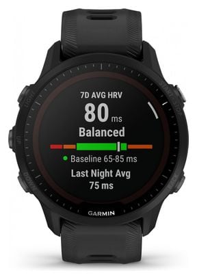 Garmin Forerunner 955 Solar Black Sports Watch - Refurbished Product