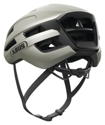 Abus PowerDome Straßenhelm, grau