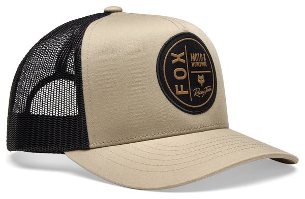 Casquette Fox Worldwide Trucker Beige