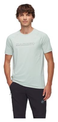 Camiseta Técnica Mammut Selun FL Logo Verde Hombre