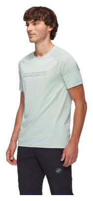 Camiseta Técnica Mammut Selun FL Logo Verde Hombre