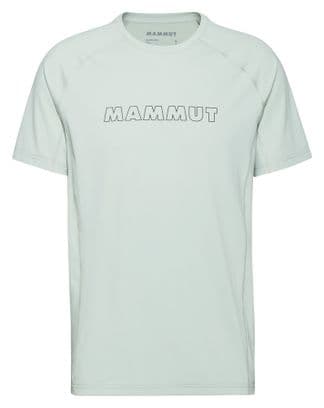 Camiseta Técnica Mammut Selun FL Logo Verde Hombre