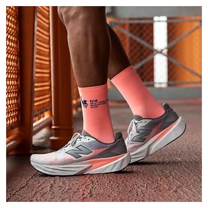 Scarpe da corsa New Balance FuelCell Rebel v5 TCS NYC Marathon Grigio/Rosa Uomo