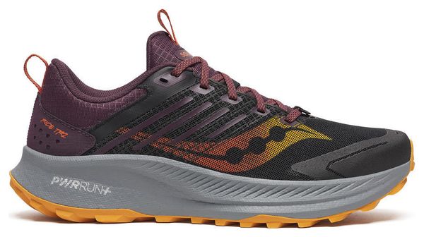 Saucony Ride TR2 Herenschoenen Zwart/Geel