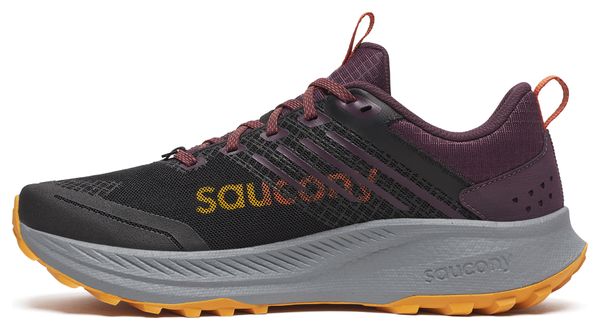 Saucony Ride TR2 Herenschoenen Zwart/Geel