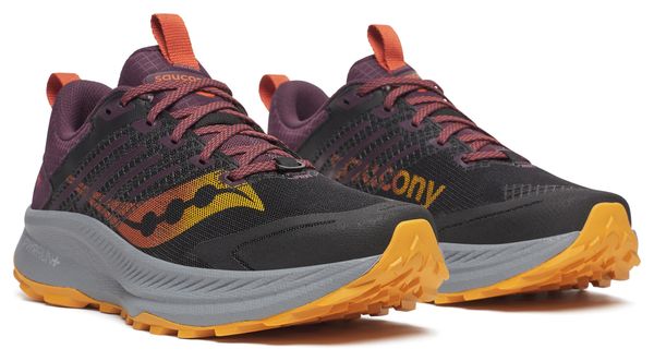 Saucony Ride TR2 Herenschoenen Zwart/Geel