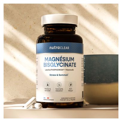 Magnésium Bisglycinate Pharmagnesia® (90 Gélules) - Nutraclear -  Magnésium