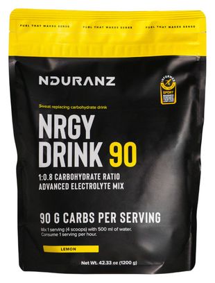 Nduranz Nrgy Drink 90 Lemon Energy Drink - 1200g