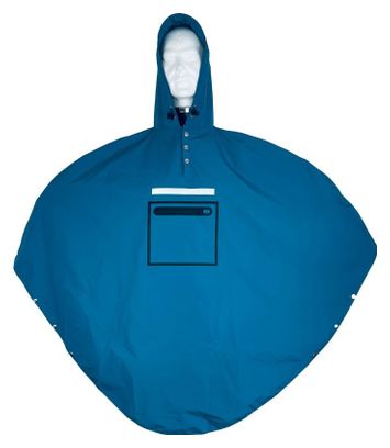 Der Peoples Poncho 3.0 Hardy Blau