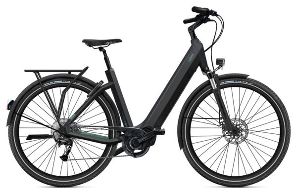 Bicicleta eléctrica urbana O2 Feel iSwan Explorer 6.1 Univ Shimano Alivio 9V 540 Wh 26'' Negro