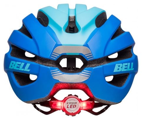 Bell Avenue Led Matte Blue  Helmet