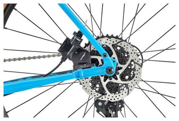 Bicicletta da ghiaia Kona Rove DL Sram Rival 1 11V 650b Blue Azure 2022