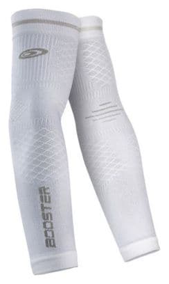 BV Sport Booster Arm Warmers White