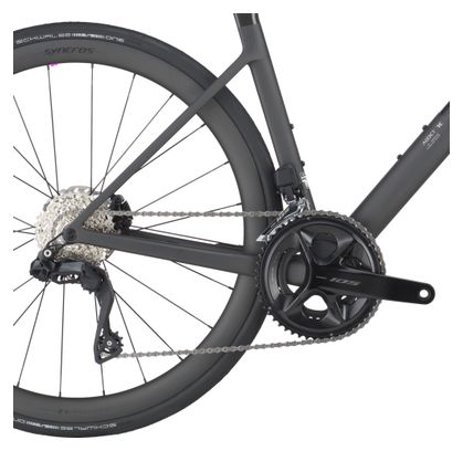 Bicicleta de carretera Scott Addict RC 30 Shimano 105 Di2 12V 700 mm Negro