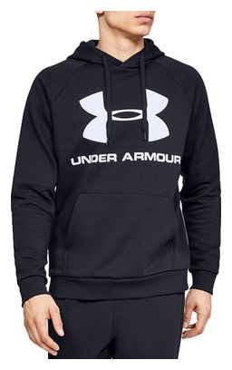 Under Armour Rival Fleece Sportstyle Logo Hoodie 1345628-001 Homme sweat-shirts Noir