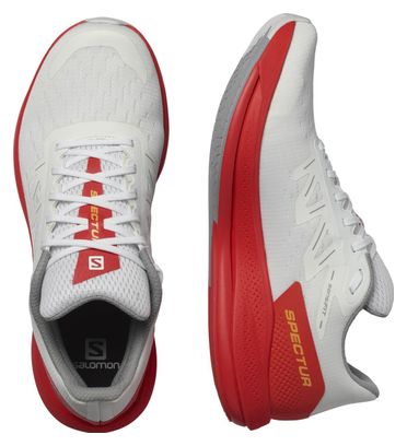 Chaussures de Running Salomon Spectur Blanc Rouge Homme