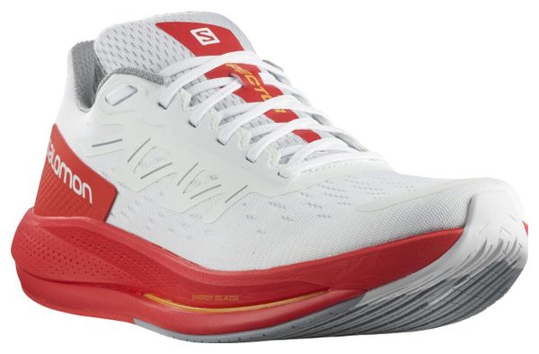 Chaussures de Running Salomon Spectur Blanc Rouge Homme