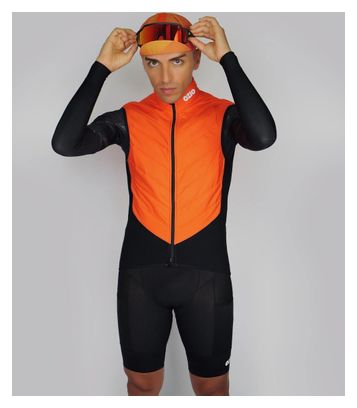 OZIO GILET MATELASSE JAQUE ORANGE