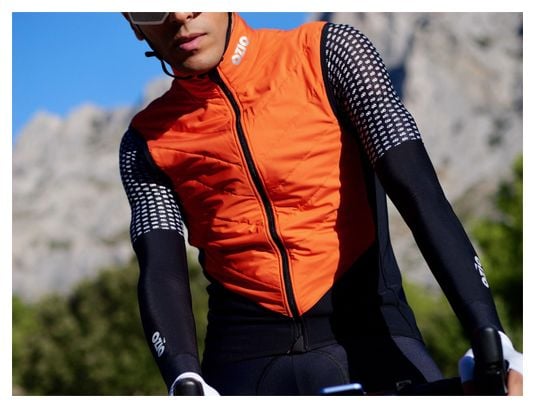 OZIO GILET MATELASSE JAQUE ORANGE