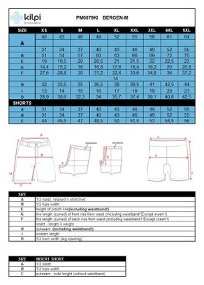 Short running 2 en 1 homme Kilpi BERGEN-M