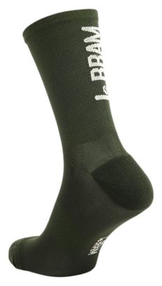 Pair of LeBram Off-Road Khaki Green Socks