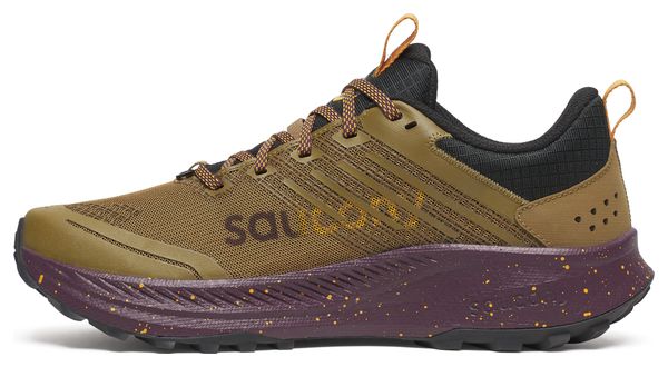 Scarpe Trail Saucony Ride TR2 Kaki Uomo