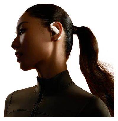 Shokz OpenFit 2 Beige Wireless Open-Ear Headphones