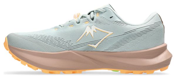 Chaussures Trail Asics Fuji Lite 6 Vert/Orange Femme