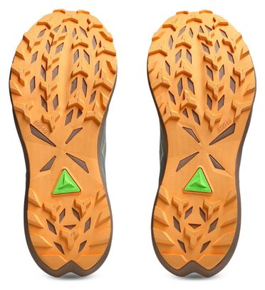 Chaussures Trail Asics Fuji Lite 6 Vert/Orange Femme
