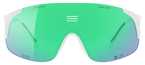 Alba Optics Occhiali Jumbo White Vzum F-Lens Beetle