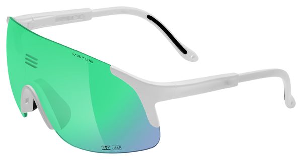 Alba Optics Occhiali Jumbo White Vzum F-Lens Beetle