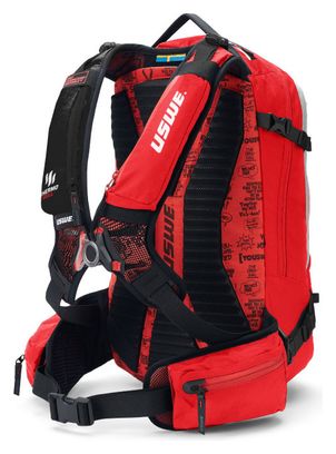 USWE Rucksack mit Rückenprotektor / Carve 16 Rot